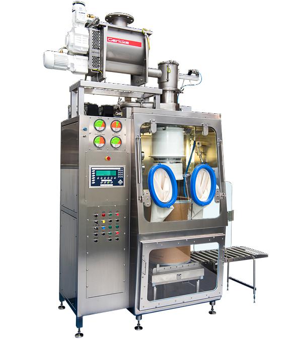 稱量卸料隔離器系統（垂直卸料）